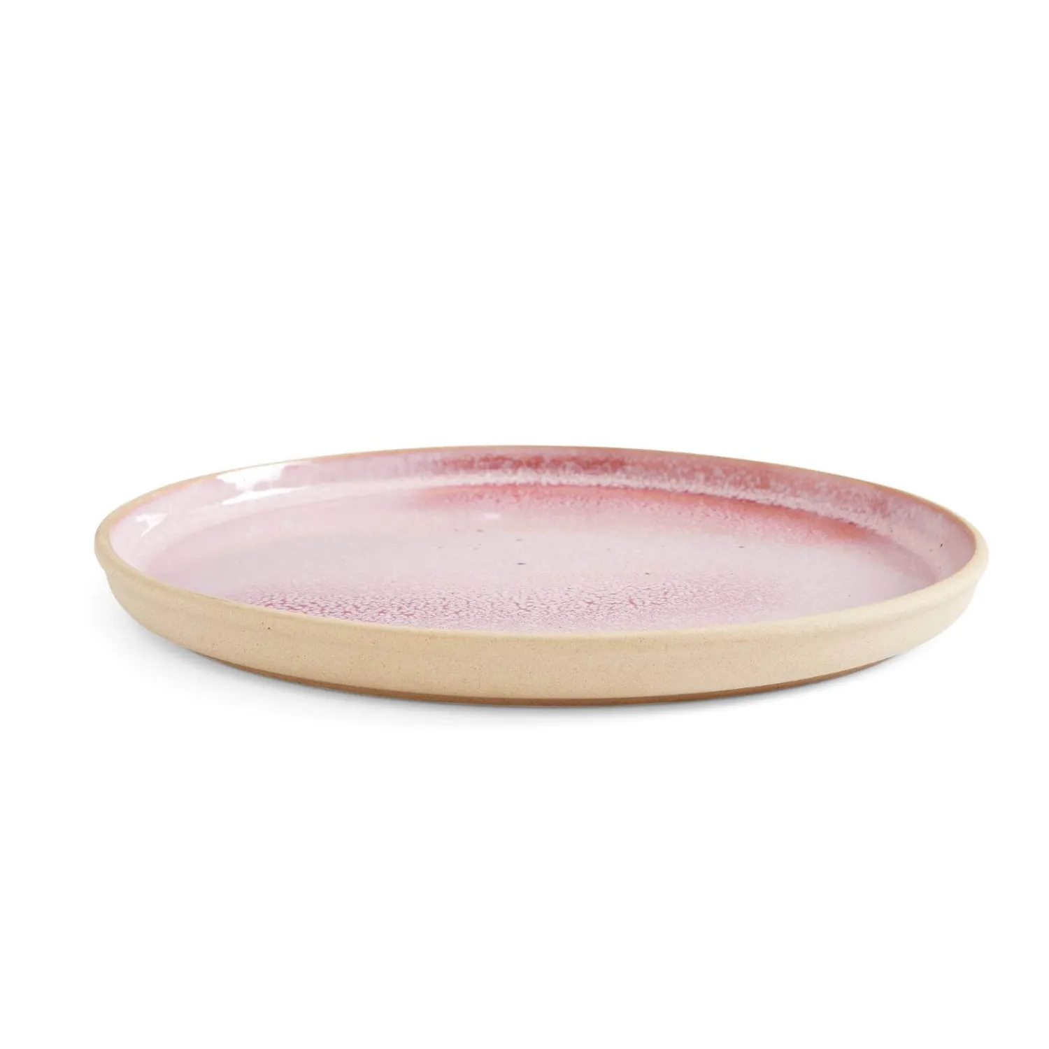 PORTMEIRION Minerals Stoneware 26.6cm Dinner Plate - Rose Quartz