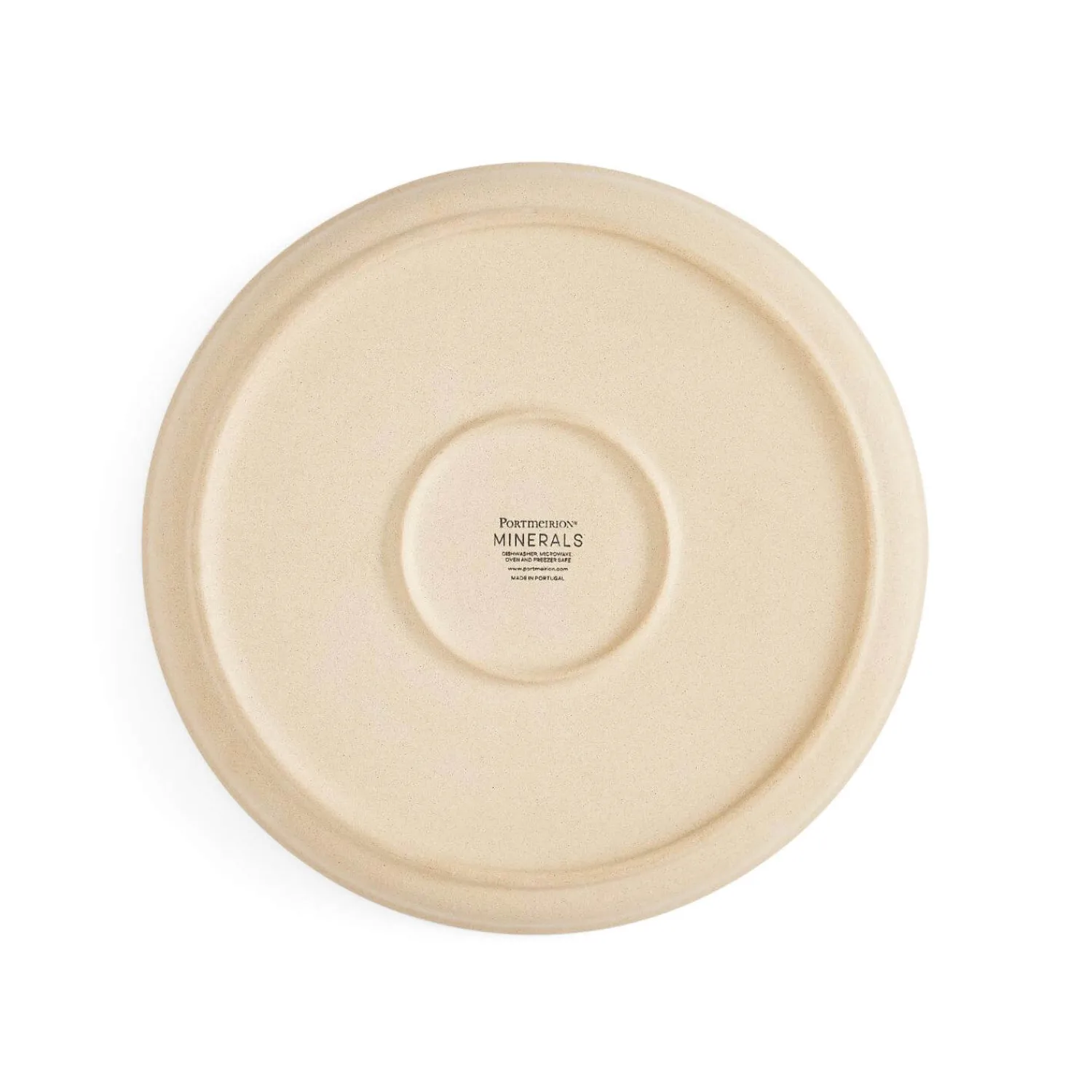 PORTMEIRION Minerals Stoneware 21.7cm Side Plate - Rose Quartz