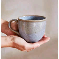 PORTMEIRION Minerals Stoneware 300ml Mug - Aquamarine