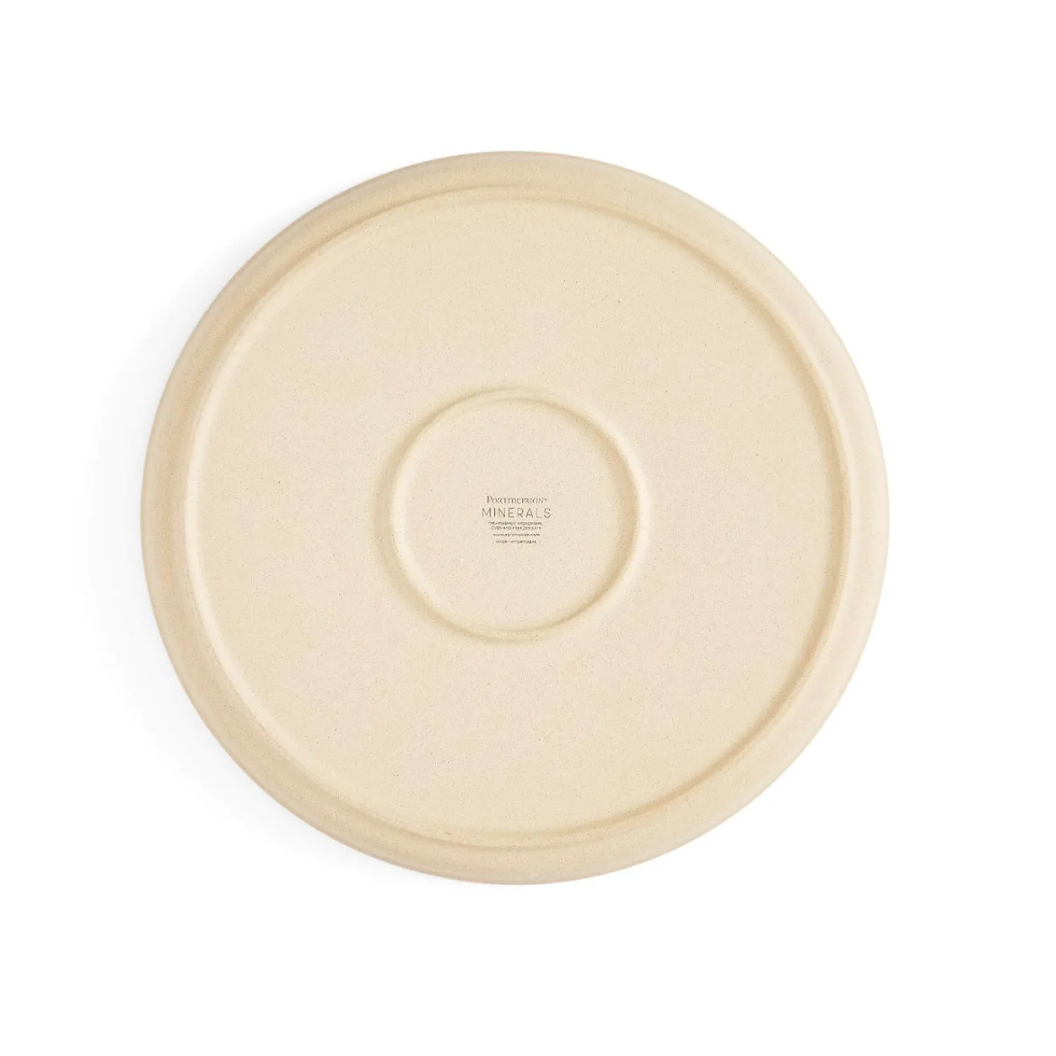 PORTMEIRION Minerals Stoneware 26.6cm Dinner Plate - Aquamarine