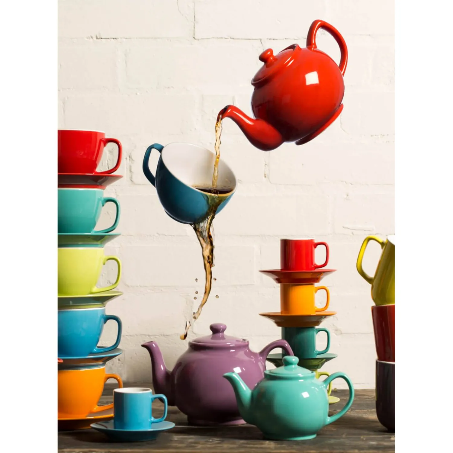 Price u0026 Kensington Price & Kensington Brights Stoneware 2 Cup Teapot - Blue