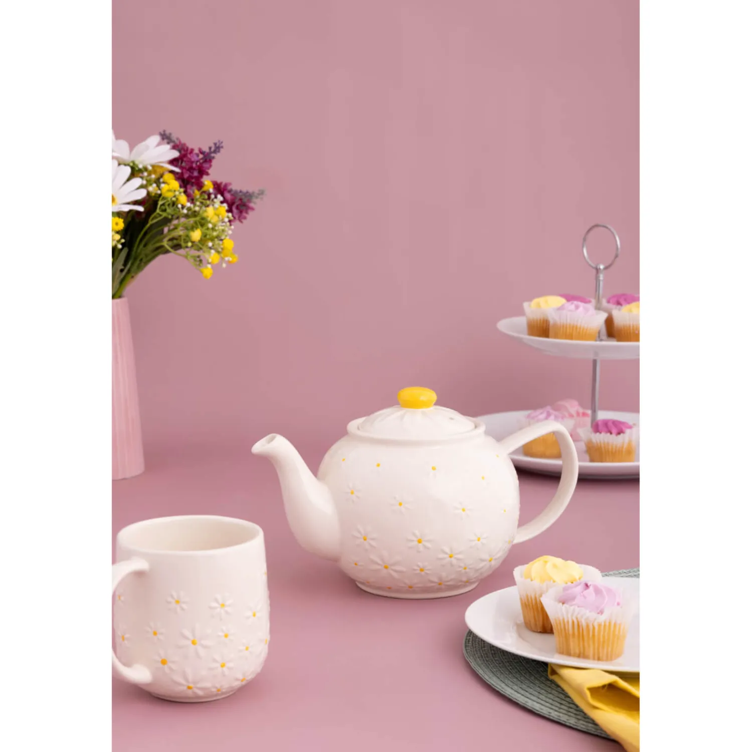 Price u0026 Kensington Price & Kensington Daisy 6 Cup Teapot