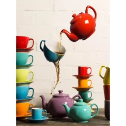 Price u0026 Kensington Price & Kensington Rockingham Stoneware 6 Cup Teapot - Brown