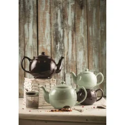 Price u0026 Kensington Price & Kensington Stoneware 2 Cup Teapot - Black