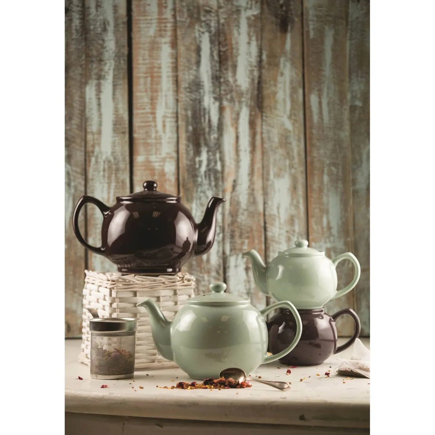 Price u0026 Kensington Price & Kensington Stoneware 2 Cup Teapot - Black