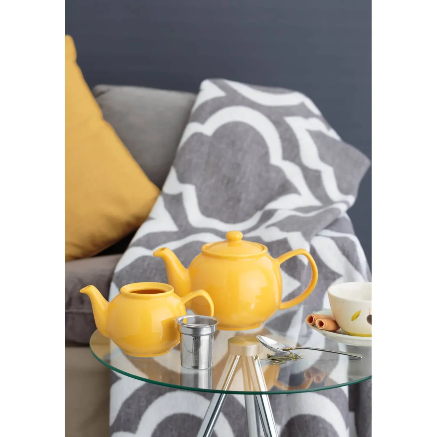 Price u0026 Kensington Price & Kensington Stoneware 6 Cup Teapot - Mustard