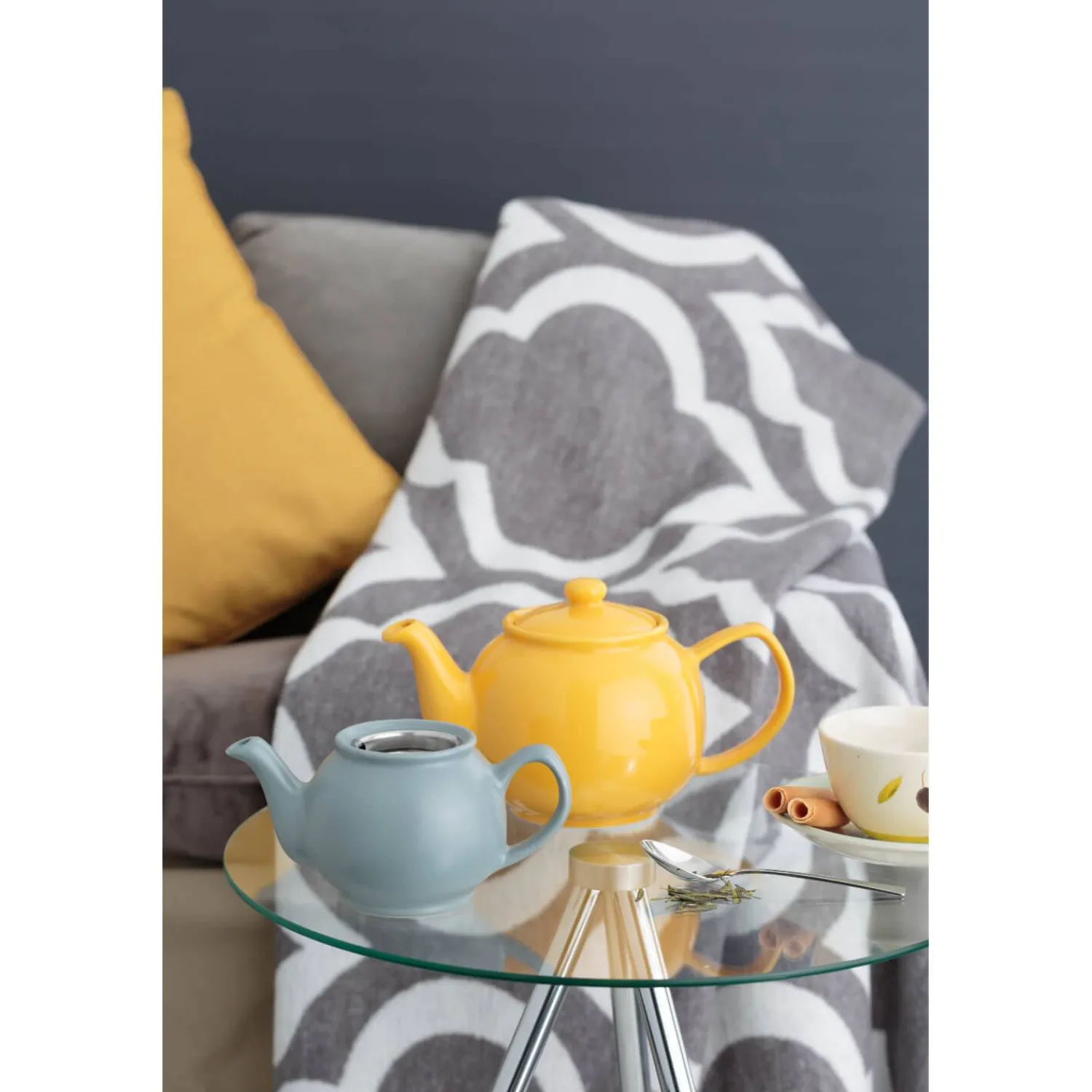 Price u0026 Kensington Price & Kensington Stoneware 2 Cup Teapot - Mustard