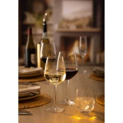 Ravenhead Kings Set of 4 63cl Crystal Red Wine Glasses