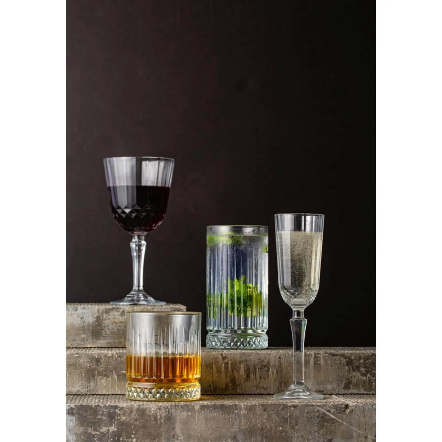 Ravenhead Winchester Set of 2 45cl Hiball Glasses