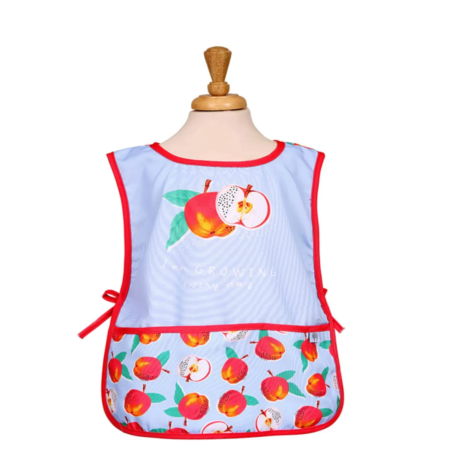 Dexam RHS Home Grown Apples Childrens RPET Messy Play Apron - Blue