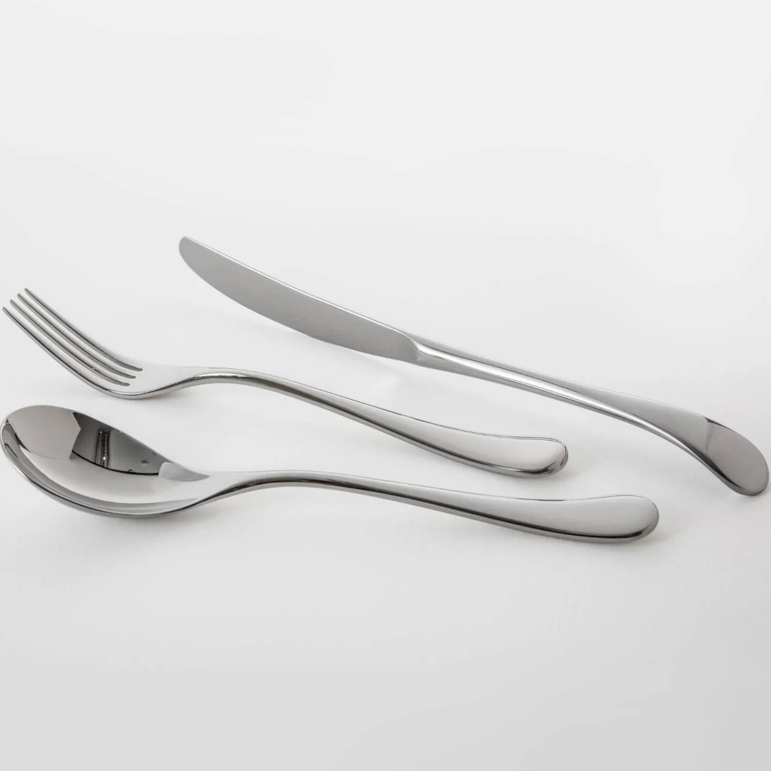 Robert Welch Ashbury Bright Stainless Steel Soup Spoon