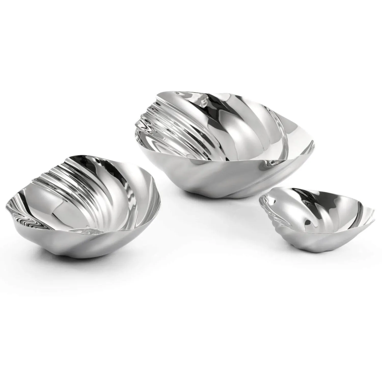 Robert Welch Cascade 18|10 Mirror Polished Stainless Steel Dish - Large
