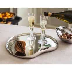 Robert Welch Cascade 18|10 Mirror Polished Stainless Steel Dish - Large