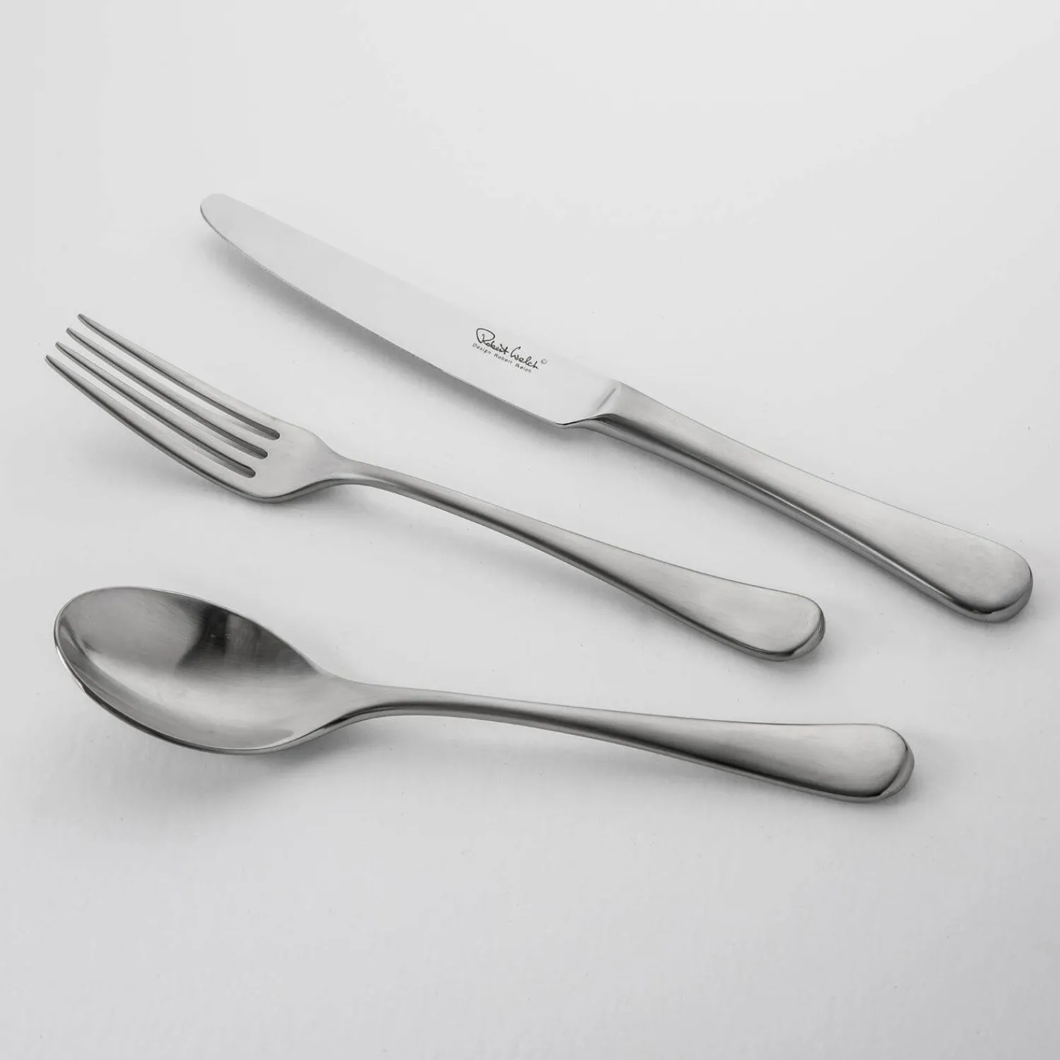 Robert Welch Radford Satin Stainless Steel Dessert Spoon