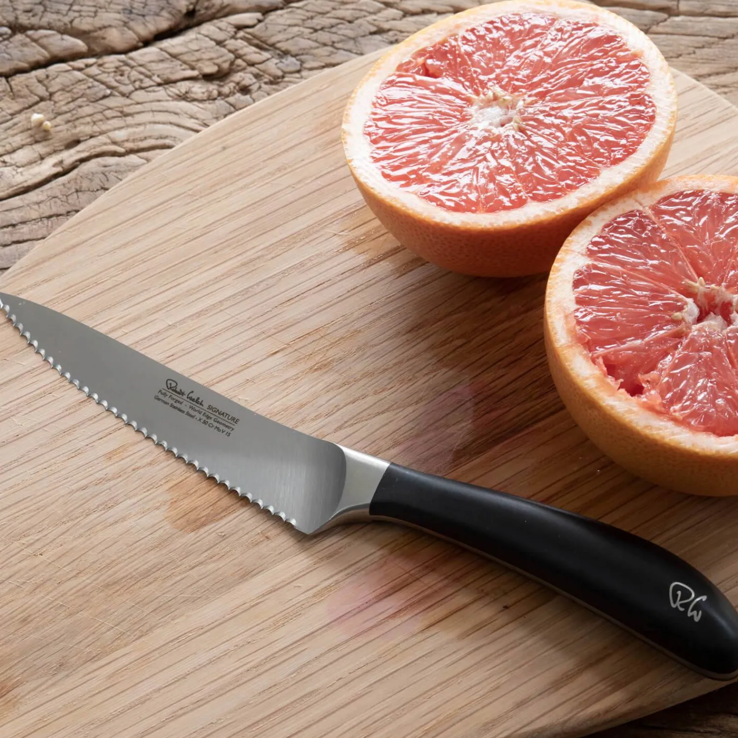 Robert Welch Signature Serrated Utility Knife - 12cm