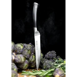 Rockingham Forge Equilibrium Fluted Santoku Knife - 13cm