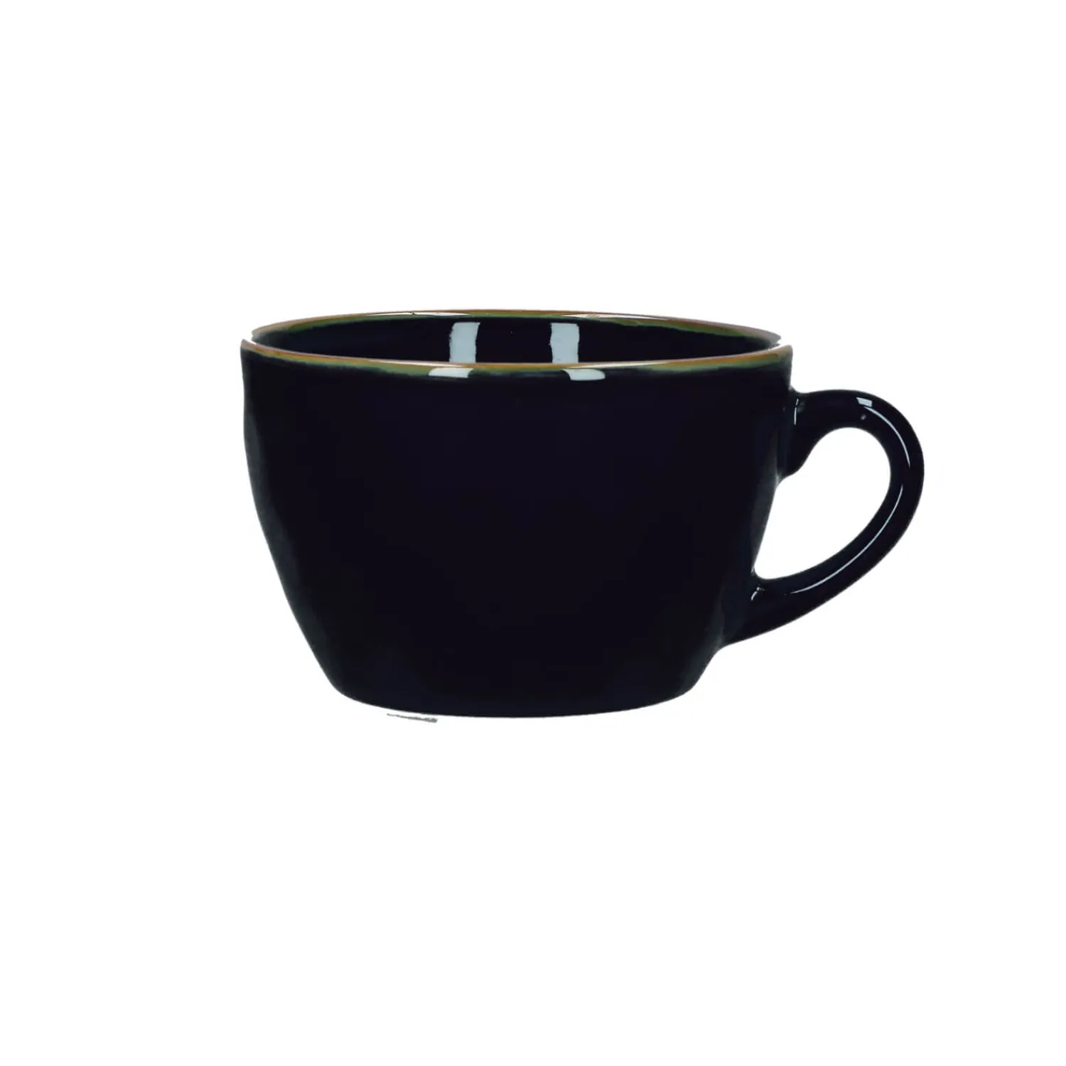 Rose u0026 Tulipani Rose & Tulipani Concerto Cobalto Indigo Blue Breakfast Cup - 420ml
