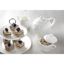 ROYAL WORCESTER Serendipity 4 Cup Teapot - White