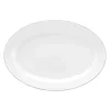 ROYAL WORCESTER Serendipity Platinum Oval Platter - White