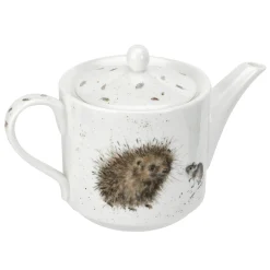 Wrendale Royal Worcester 2 Cup Teapot - Hedgehog & Mice