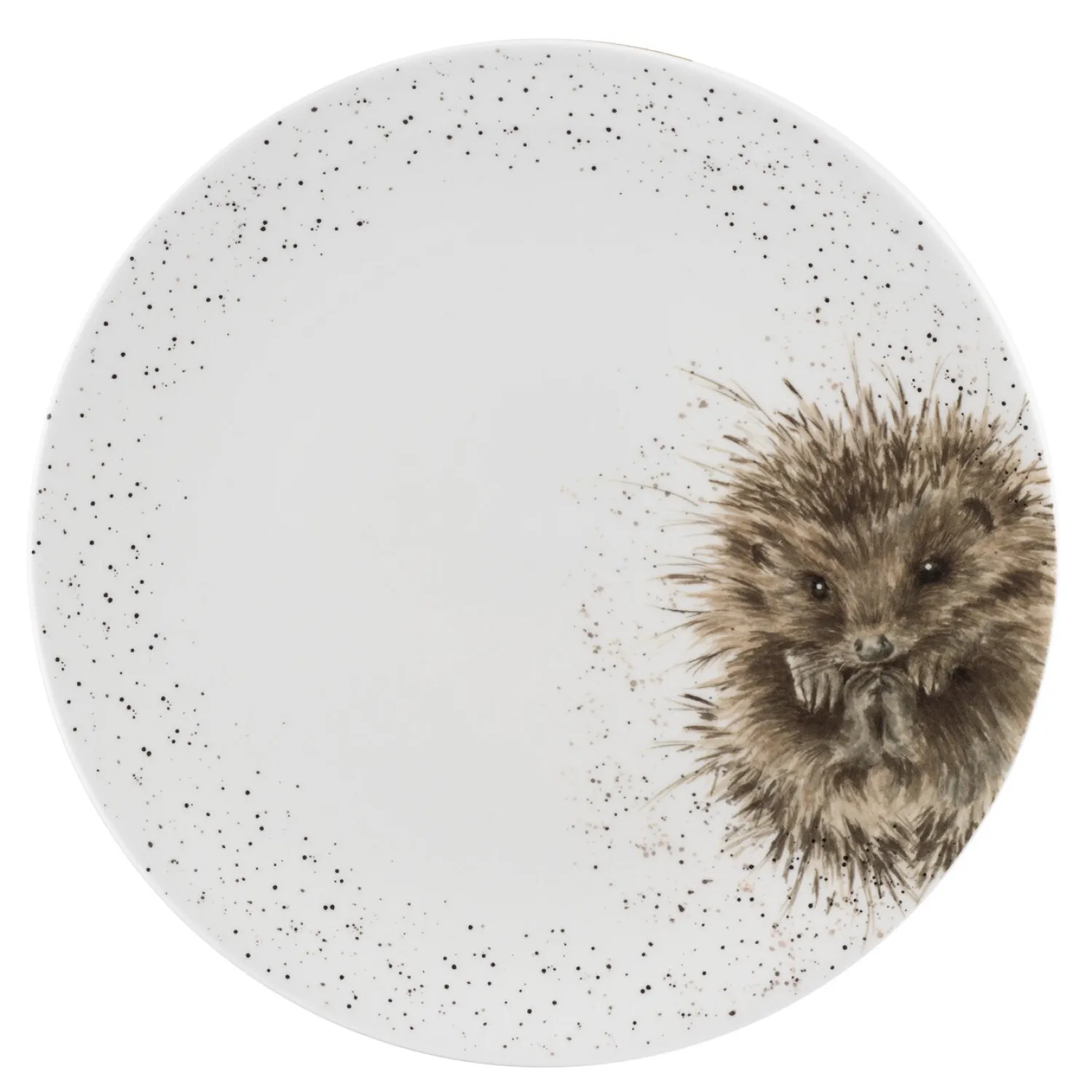 Wrendale Royal Worcester Round Platter - Hedgehog