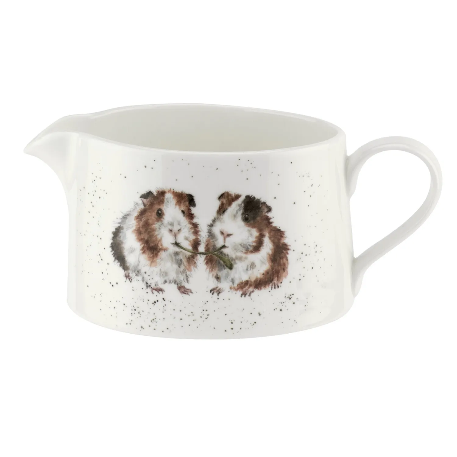 Wrendale Royal Worcester Sauce Boat - Guinea Pig