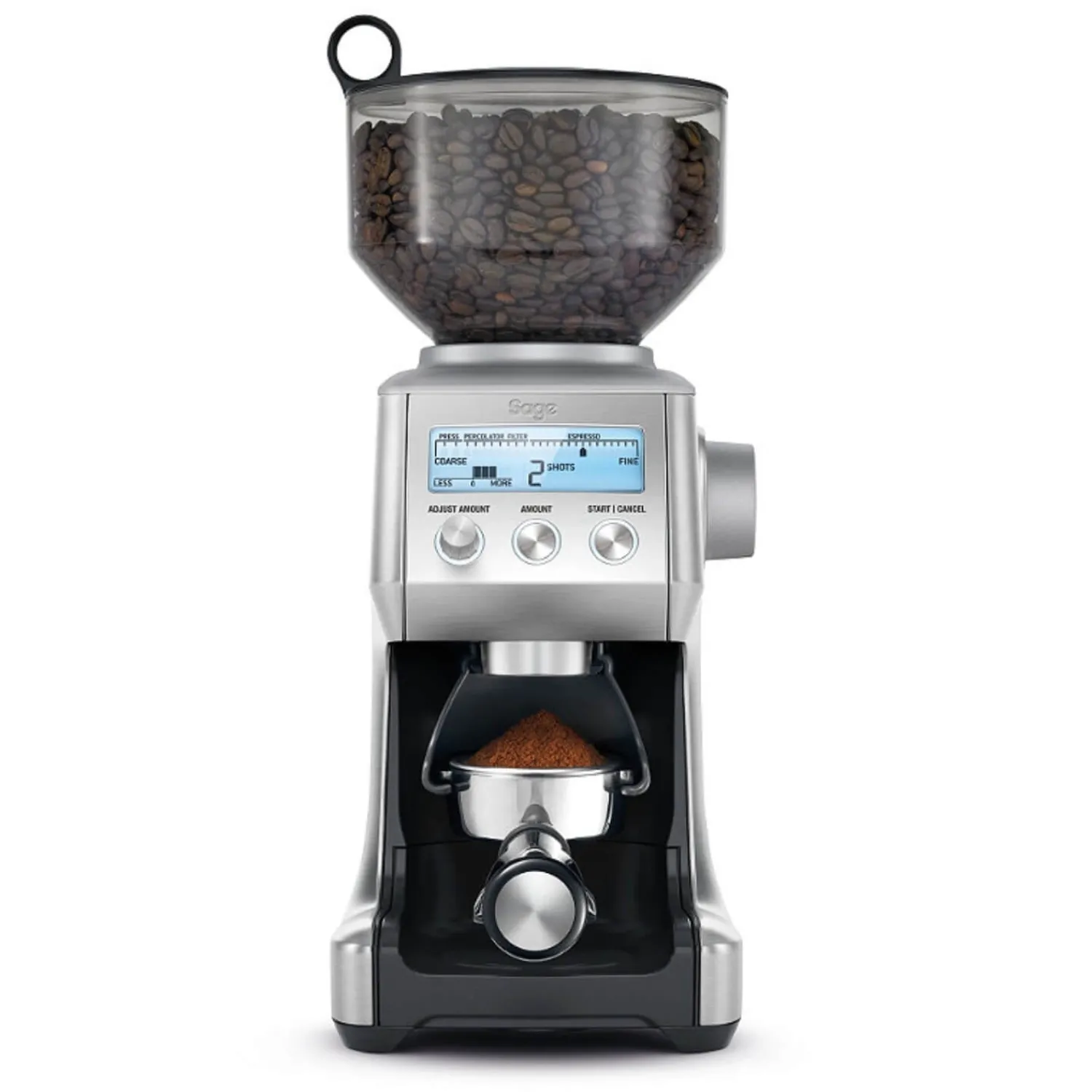 Sage Appliances BCG820BSS Smart Grinder Pro Coffee Grinder - Stainless Steel