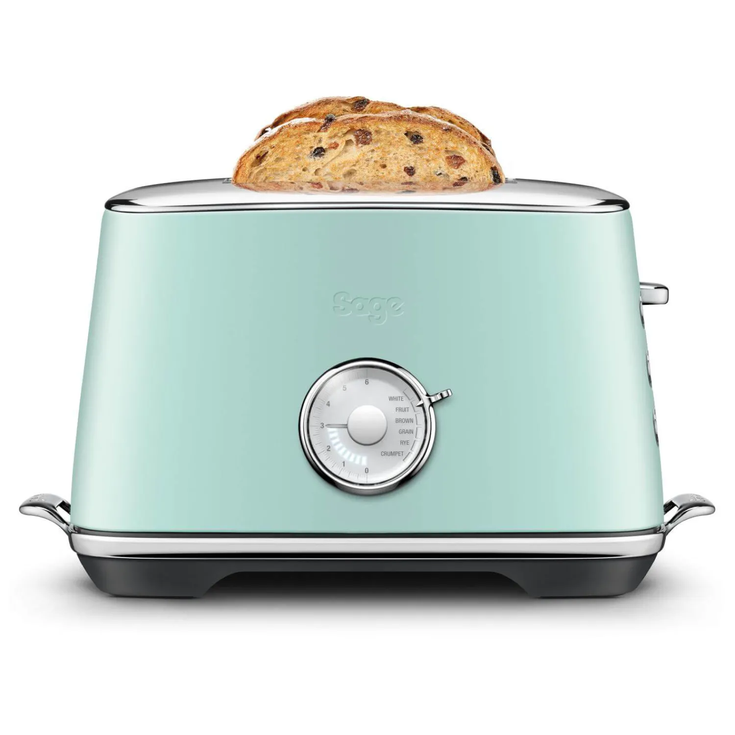 Sage Appliances Luxe Soft Top Kettle & Toast Select 2-Slice Toaster Set - Mint Frosting