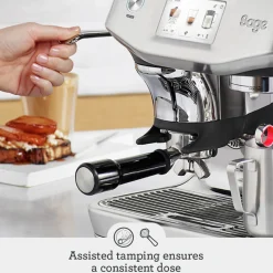 Sage Appliances SES881BSS Barista Touch Impress Bean-to-Cup Espresso Coffee Machine - Brushed Steel