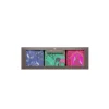 Sara Miller London India Set of 3 Square Tin Caddies
