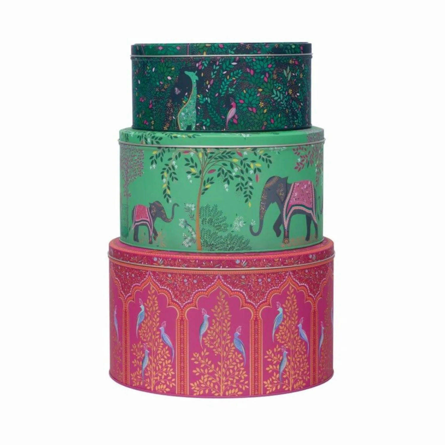 Sara Miller London Set of 3 Round Cake Tins - India