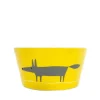 SCION Living Mr Fox Bowl - Yellow & Charcoal