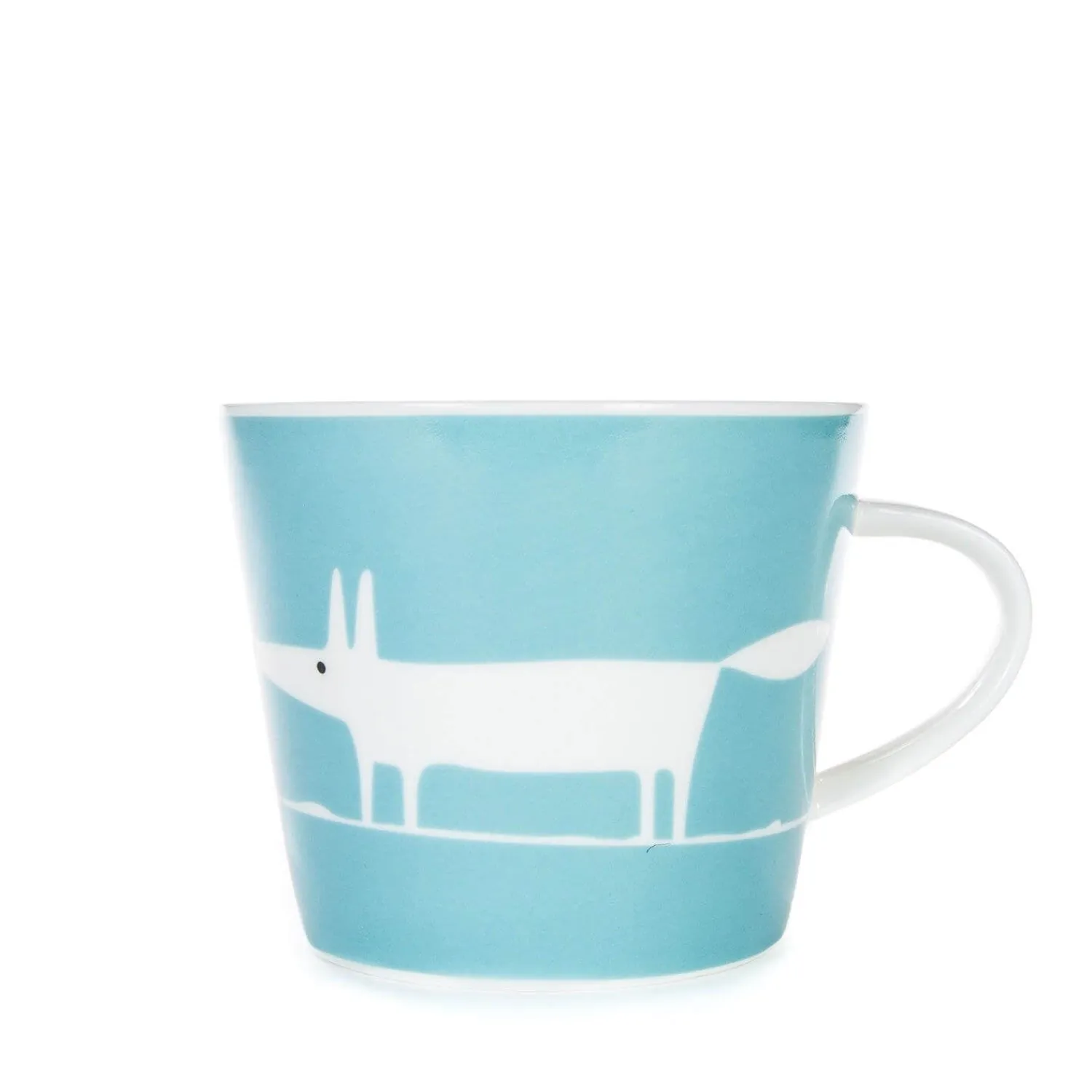 SCION Living Mr Fox 350ml Porcelain Mug - Teal
