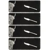 Selbrae House 4-Piece Mini Slate Cheese Board & Knife Set - Highland Cow