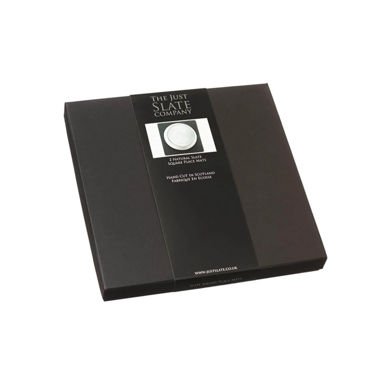 Selbrae House Set of 2 Slate Placemats - Square