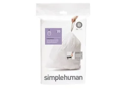 Simplehuman Code D Custom Fit Can Liners - Pack of 20