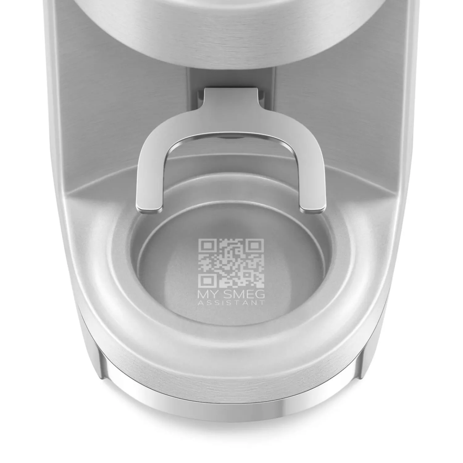 Smeg CGF02SSUK 50's Style Retro Mini Pro Coffee Grinder - Stainless Steel