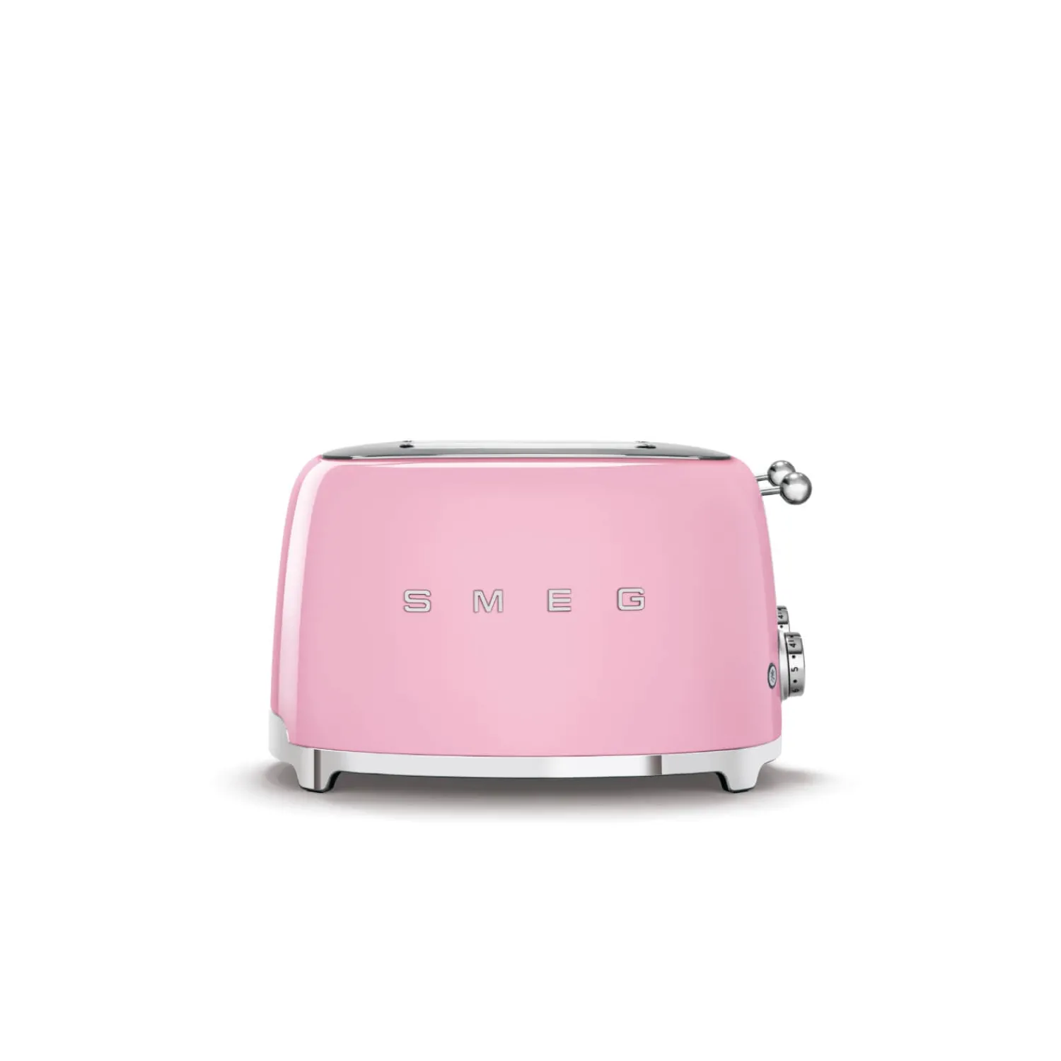 Smeg Jug Kettle & 4 Slice Toaster Set - Pink