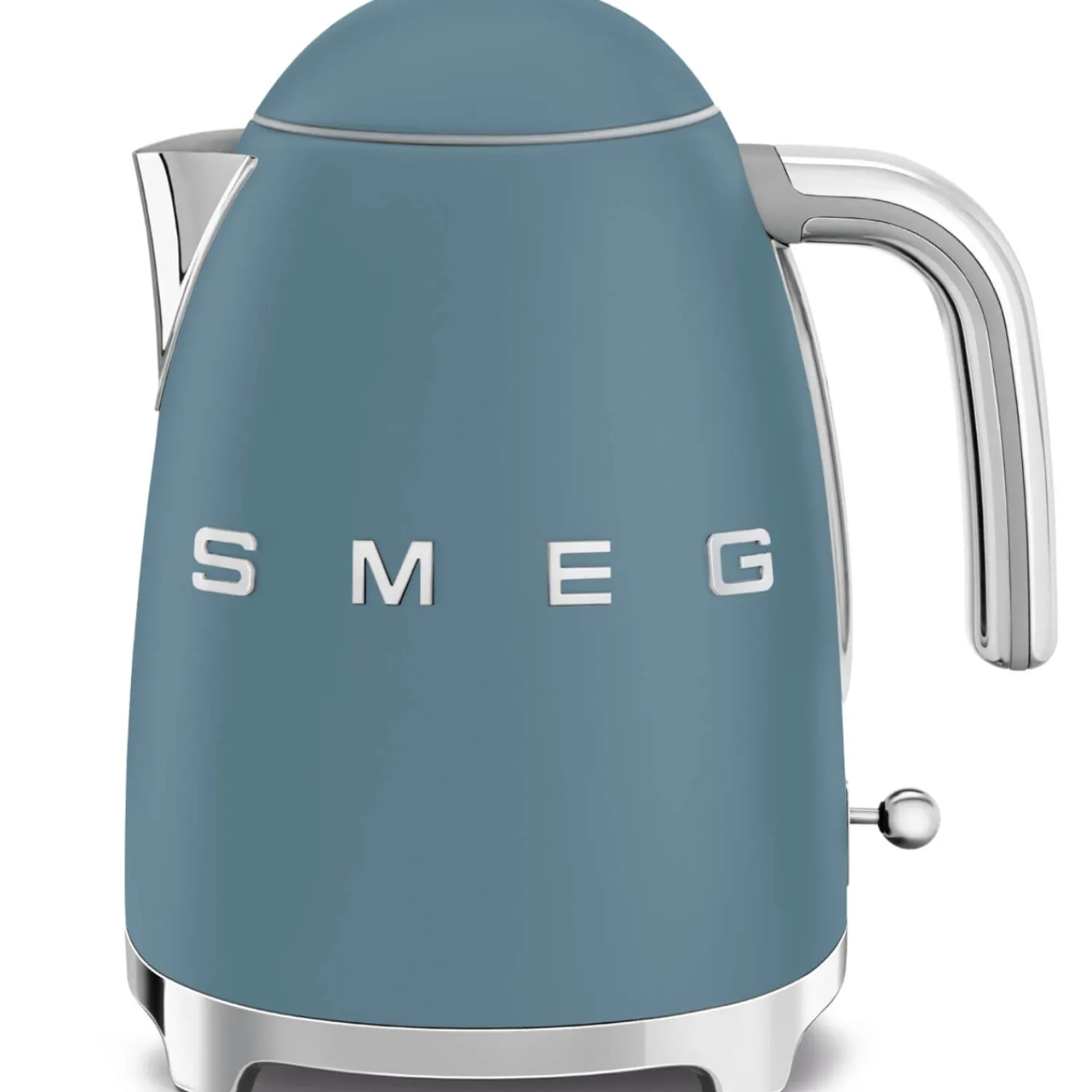 Smeg KLF03 Jug Kettle & 2 Slice TSF01 Toaster Set - Storm Blue
