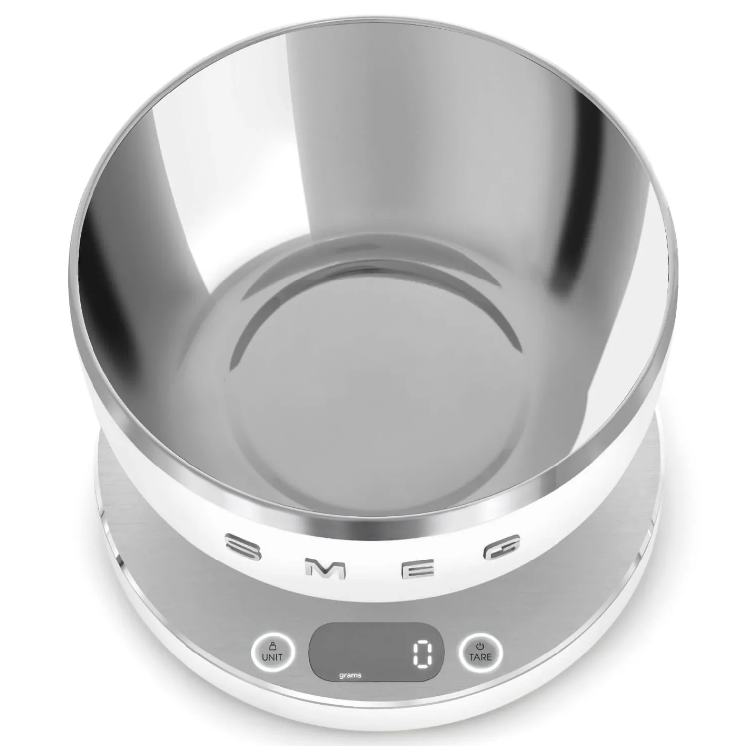 Smeg KSC01 Digital Kitchen Scales - Matte White