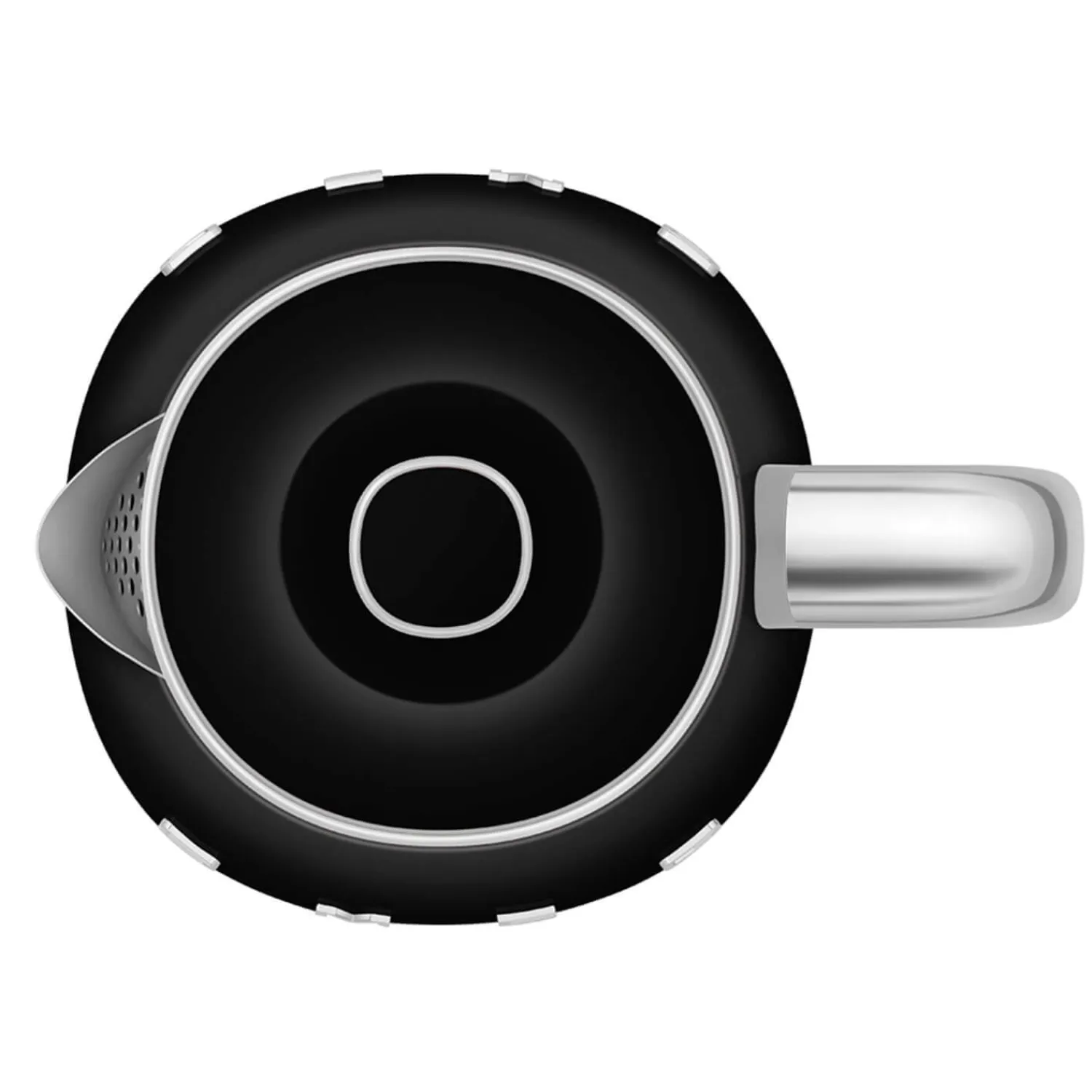 Smeg Mini Kettle & 2 Slice Toaster Set - Black