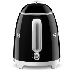 Smeg Mini Kettle & 2 Slice Toaster Set - Black
