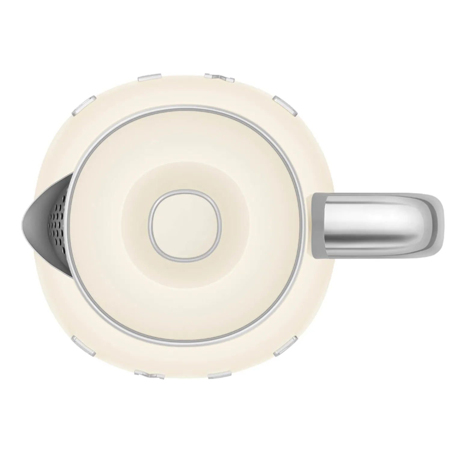 Smeg Mini Kettle & 2 Slice Toaster Set - Cream
