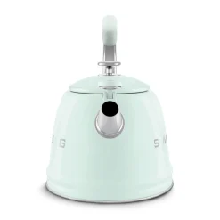 Smeg 50's Retro Style WKF01 Whistling Stove Top Kettle - Pastel Green