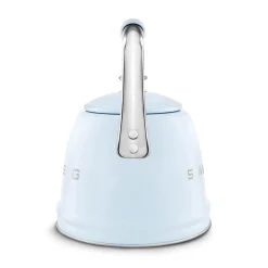 Smeg 50's Retro Style WKF01 Whistling Stove Top Kettle - Pastel Blue