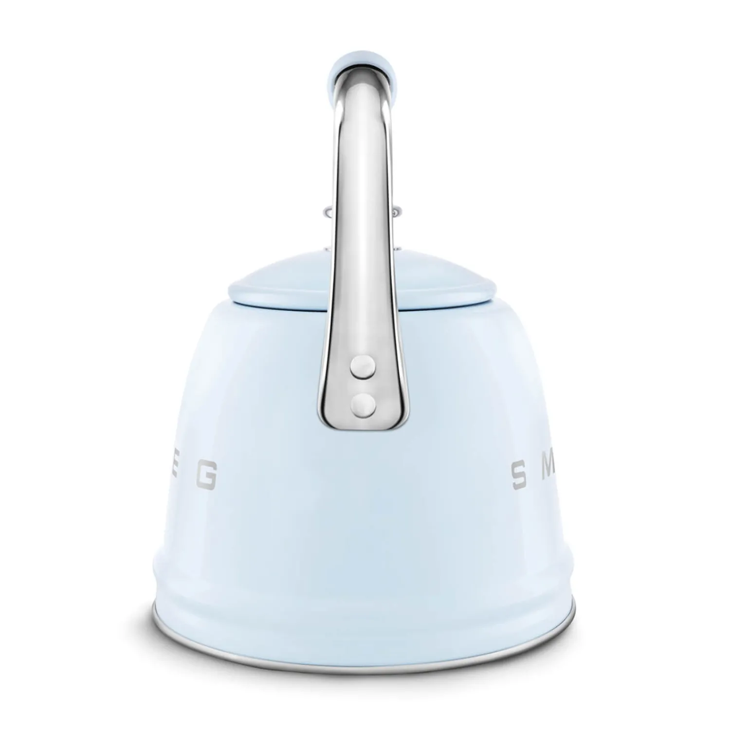 Smeg 50's Retro Style WKF01 Whistling Stove Top Kettle - Pastel Blue