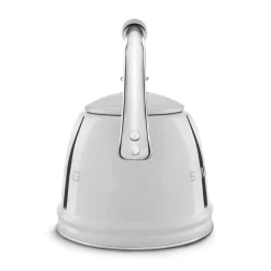 Smeg 50's Retro Style WKF01 Whistling Stove Top Kettle - Chrome