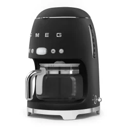 Smeg 50's Style Retro DCF02 Drip Filter Coffee Machine - Matte Black