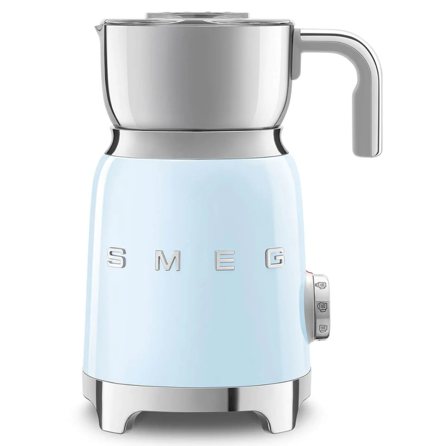 Smeg 50's Style Retro MFF11 Milk Frother - Pastel Blue