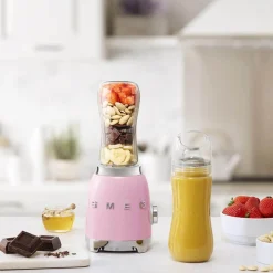 Smeg 50's Style Retro PBF01 Personal Blender - Pink